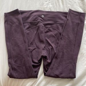 Lululemon invigorate pocket leggings - size 6 - 25inch